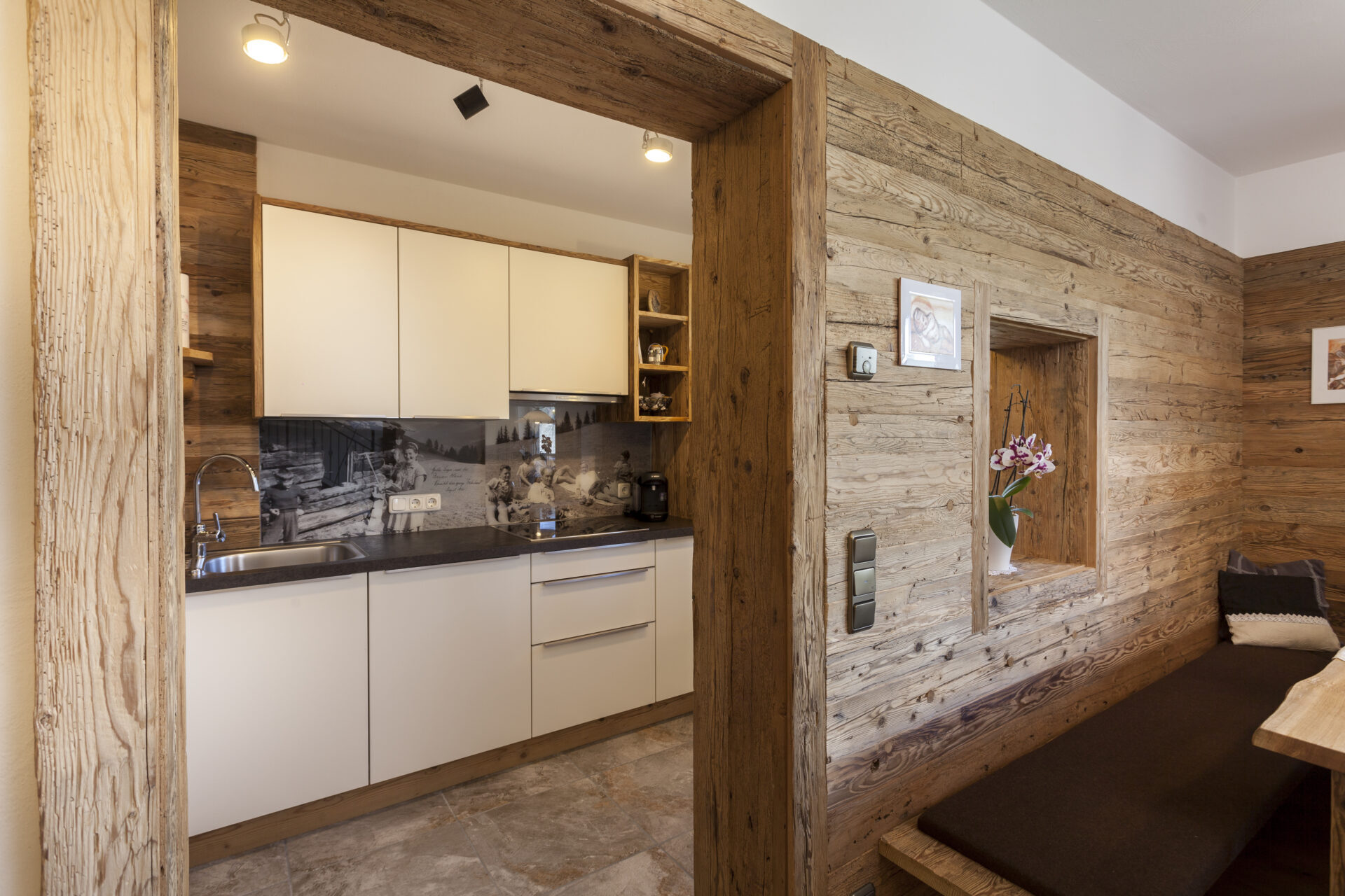 Küche Altholz in Osttirol Tischlerei Lanser Projekt