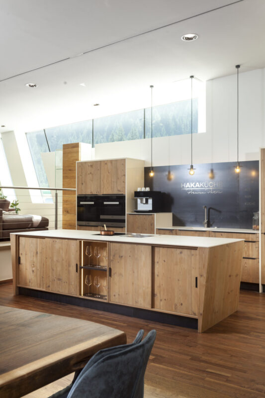 Showroom Arnbach, Tischlerei Lanser, Stubenküche