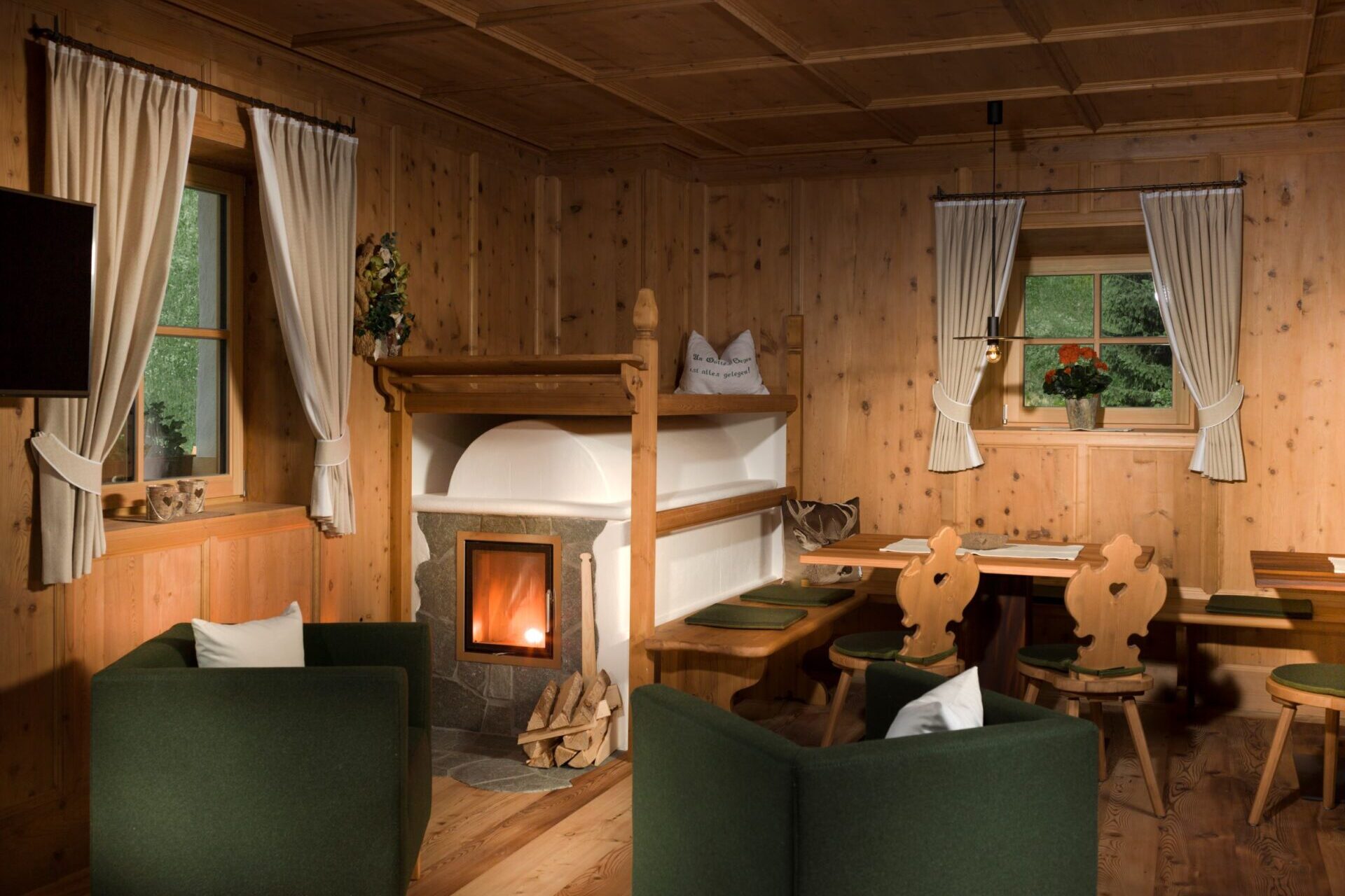 Stube, Tischlerei Lanser, Osttirol