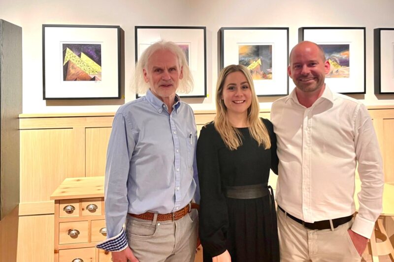 Rudolf Unterguggenberger, Patrizia und Arnold Lanser